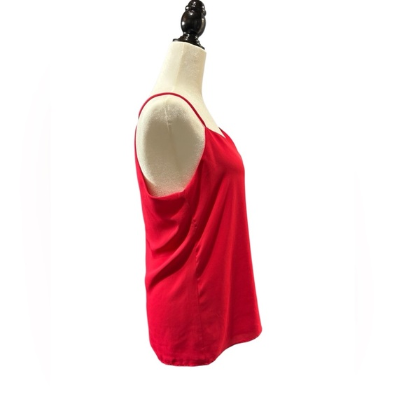 Colori, Elegant Red V-Neck Camisole, Medium - Picture 6 of 8